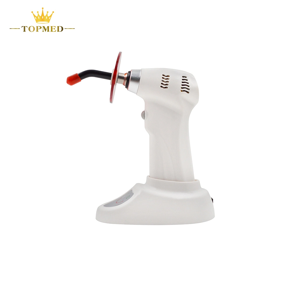 Medical Instrument Dental Equipment Dental Gun Shape Wireless Cordless Halogen Curing Light