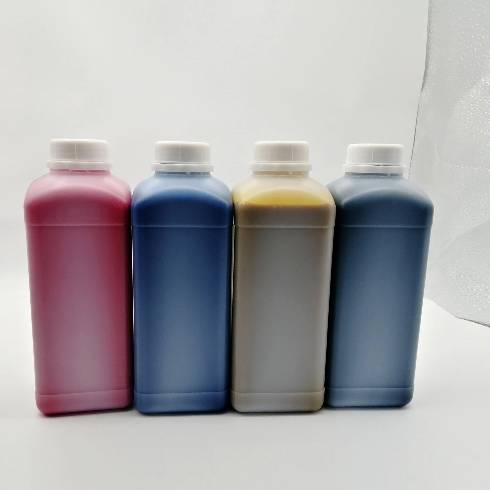 Tinta de sublimação CMYK de 1000 ml para impressão a jato de tinta em tecido para impressão digital Tecido de jato de tinta