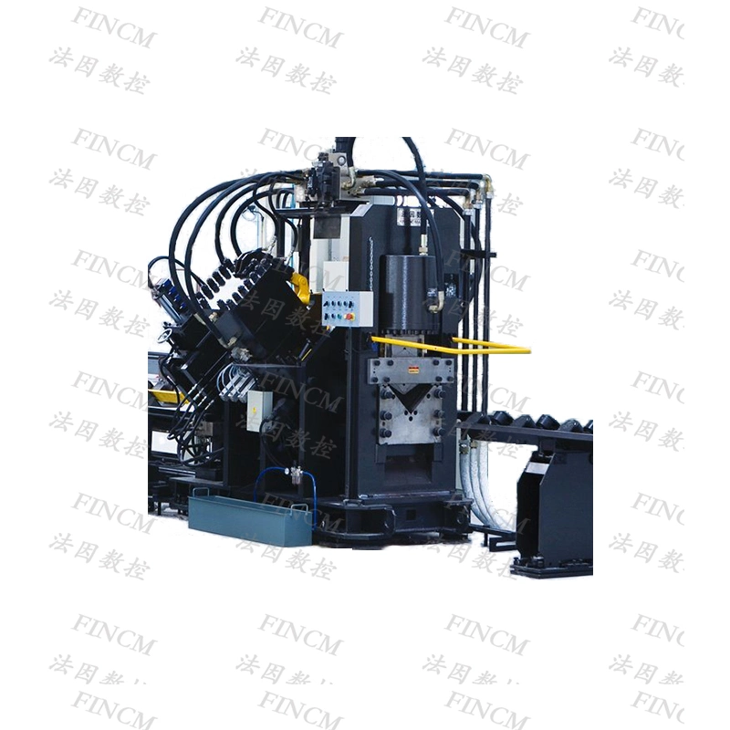 High Voltage Tower Machine FINCM Tower Power Transmission Line CNC Hydraulic Automatic L-Bar Punching Marking Shearing Machine Lattice Tower Making Machine