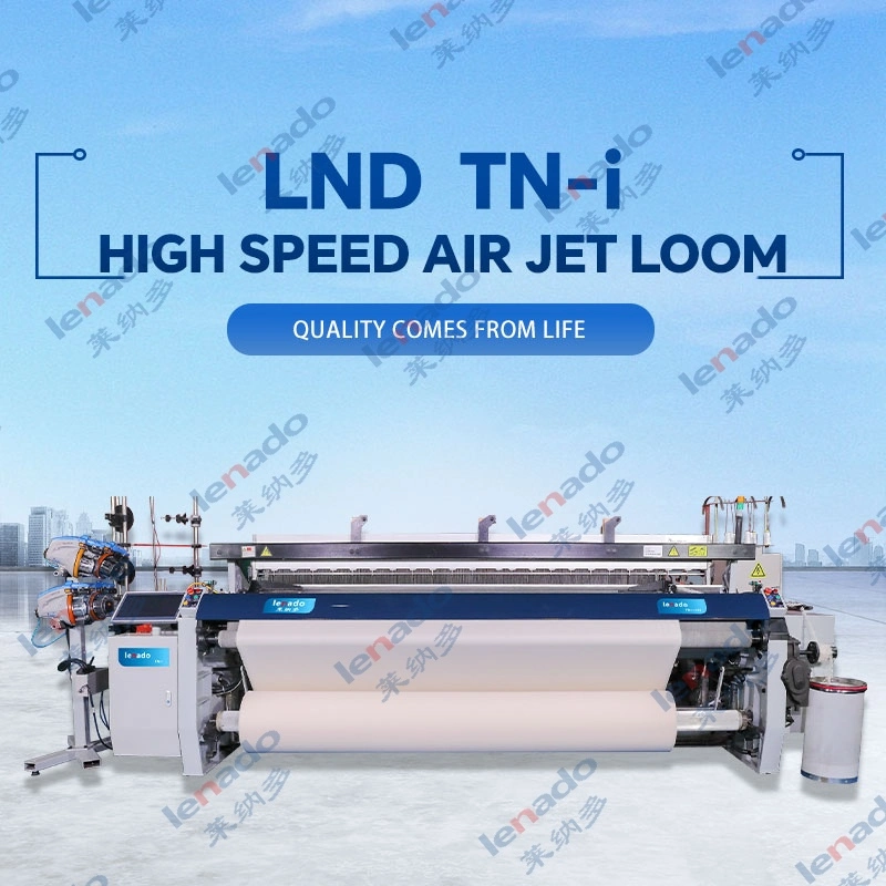 Lenado Tn-I Tissu Air-Jet de haute qualité pour le battement avec une machine à tisser électronique Jacquard.