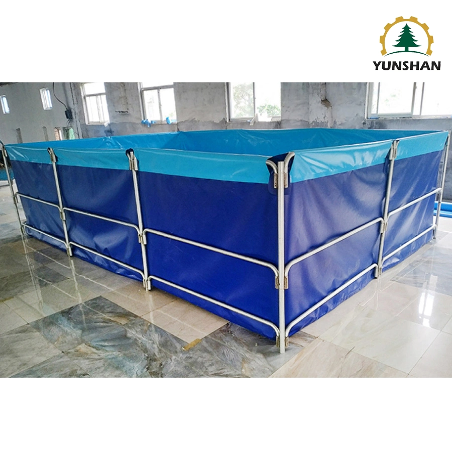 Custom High Quality Metal Frame Collapsible and Movable Plastic PVC Fish Tank