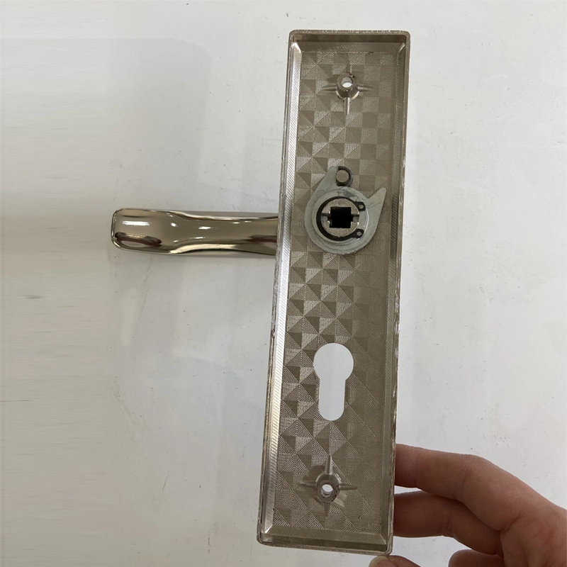 Modern Hardware Main Door Lever Handle with Plate