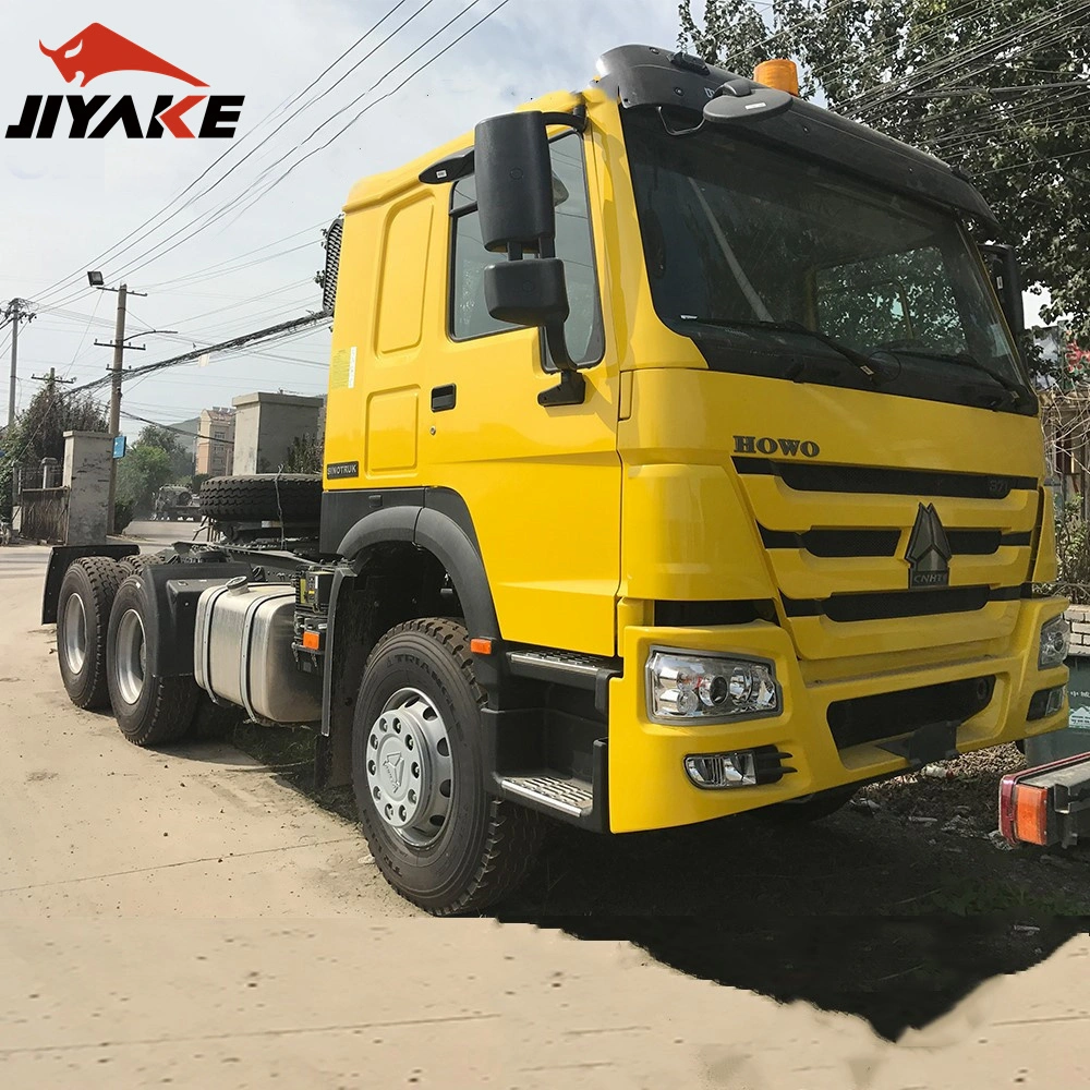 Горячая продажа в Африке Новая и подержанная Sinotuk HOWO 371/400/420/380HP 6X4 10 Уильный прицеп Голова тягача с лошадьми самосвал тягач с грузовой платформой