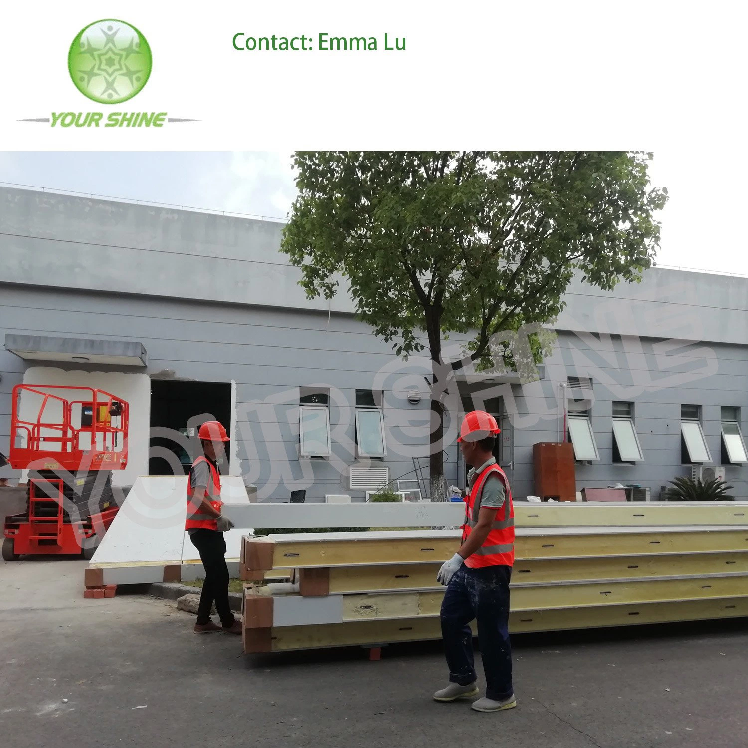 Stainless Steel Cold Room Wall Sandwich Panel Fast and Easy Construction PU Sandwich Wall Pan