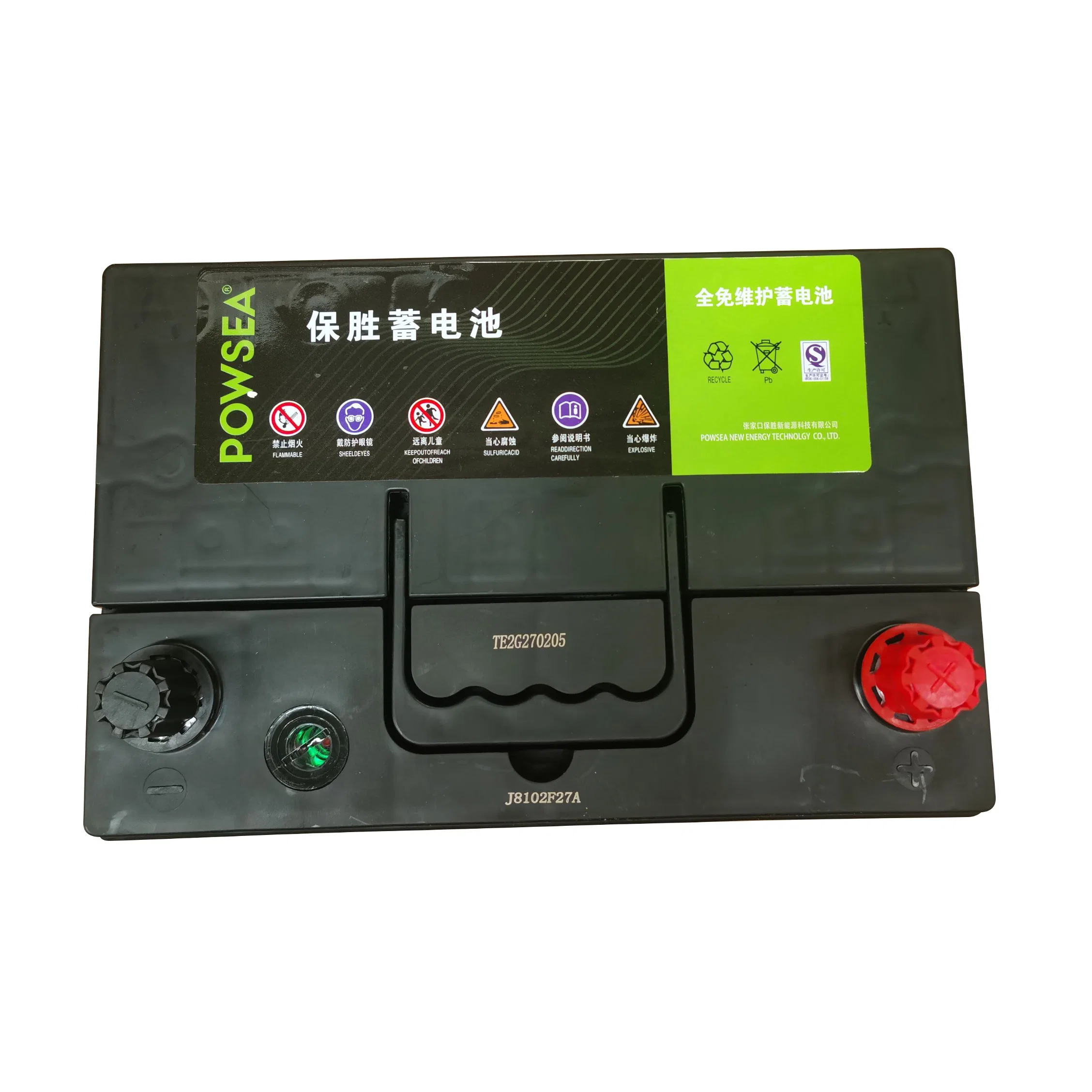 Auto Battery 12V 50A Lead Acid Batteries Car Parts Rechargeable Power Factory Wholesale/Supplier