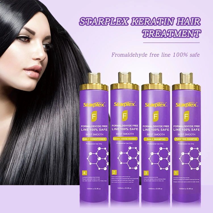 Eigenmarke Haarpflege Produkt Brasilianische Keratin Protein Haarglätter Creme-Behandlungskit