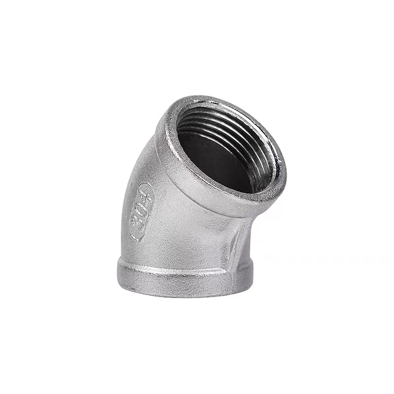 Anmiao Stainless Steel 45 Degree Elbow Female Thread 150lb