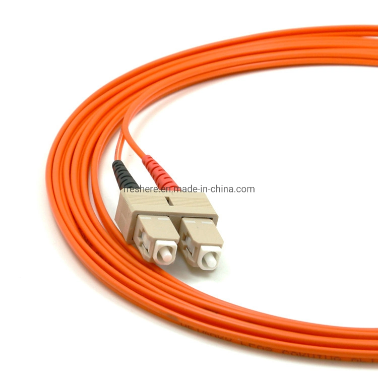 Óptica FTTH Sm 3,0 mm de 3m de la UPC LC-LC de fibra óptica multimodo OM1 Cable