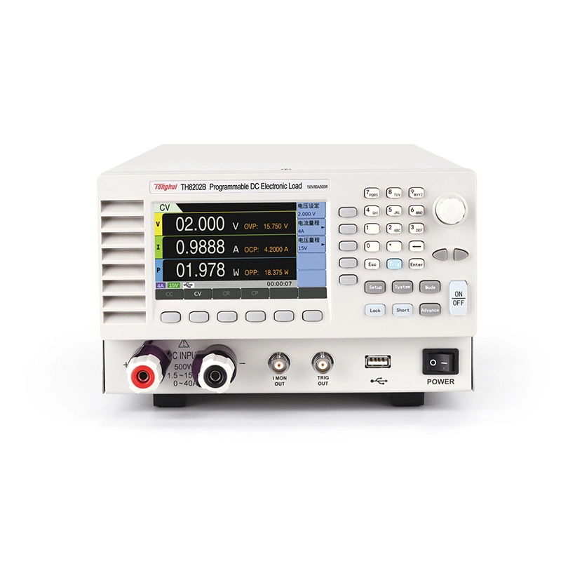 Tonghui Th8202b programmierbare elektronische DC-Last mit Kurzschlussfunktion Simulation