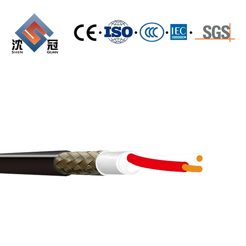 Shenguan Coax Cable CCS Copper CCA CATV RG6 Rg58 Rg59 Rg11 Coaxial TV Signal Cable with RF Compression Connector Sat703 5c2V 3c2V