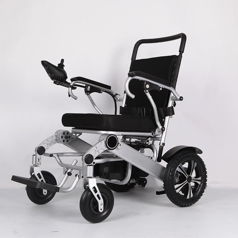 Electric Handicapped Wheelchair with Adjustable Height