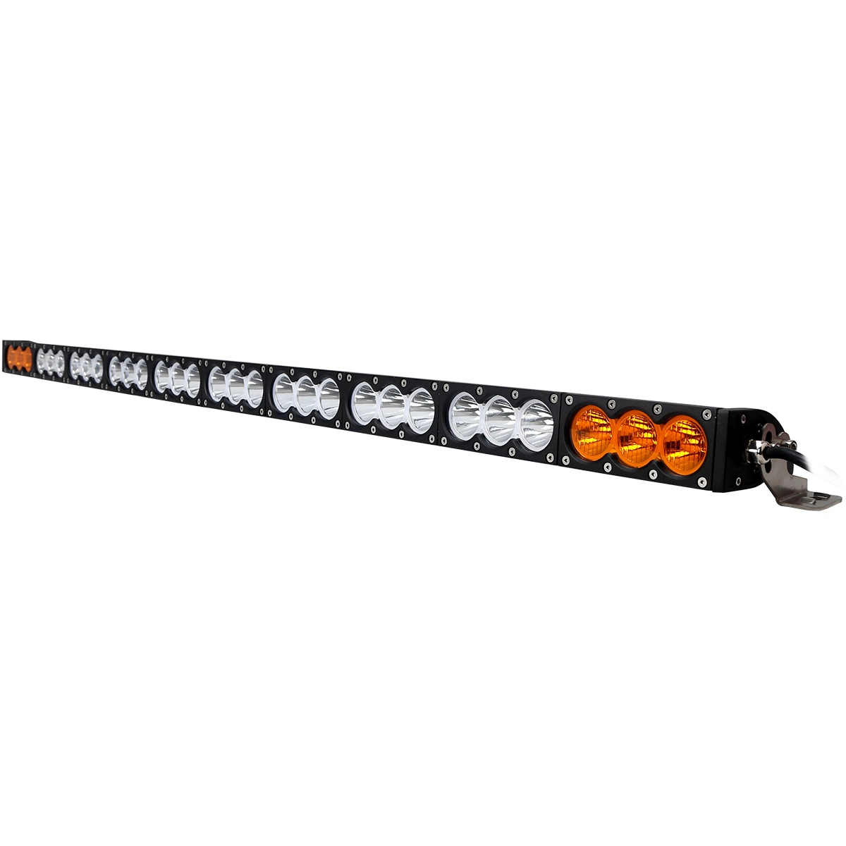 55 Inch Offroad Single Row Waterproof Truck/SUV/ATV Light LED Bar 300W White Amber