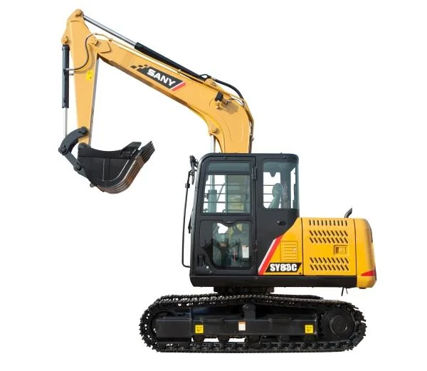 Sany Sy80c-9s Hydraulic Excavator 8ton Tree Planting Hole Digger