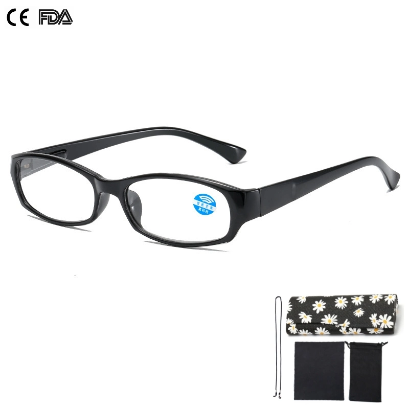 Zoom automático +100 a +600 Spring Hinge Hombre mujeres presbiópicas Gafas