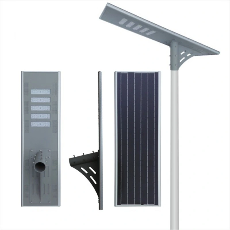 Underground Battery Position Design Garden Traffic Solar Street Light Pole