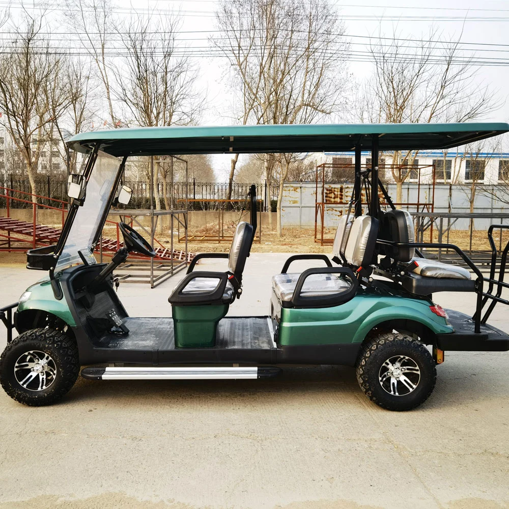 4 Wheel Drive Electric Golf Cart 4 Seater Golf Cart Mini Golf Car