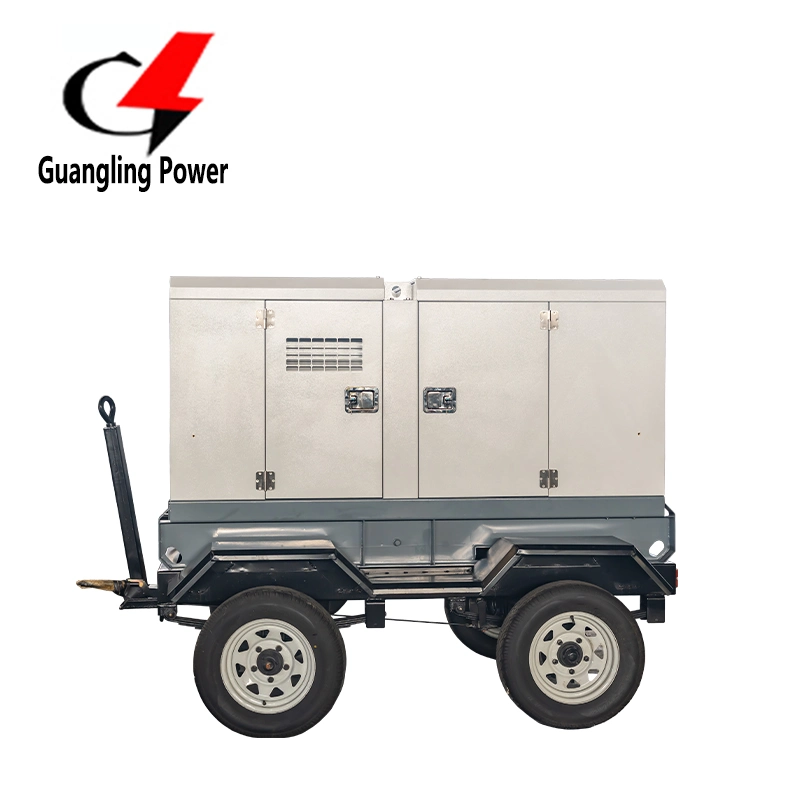 160kW 200kVA Mobile Elektro-Ladegerät Power Trailer für Diesel montiert Generatorpreis