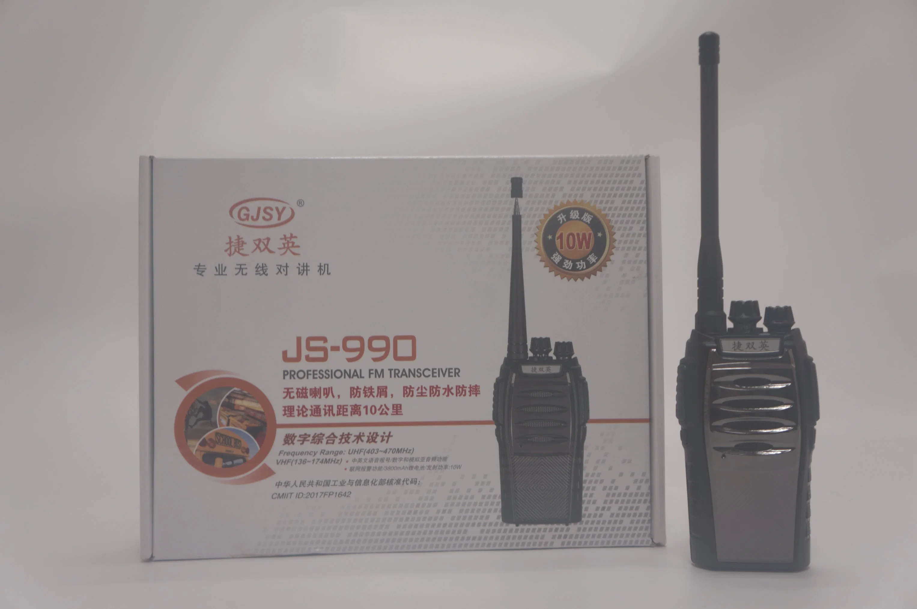 Professional Js990 FM Transceiver Talkie de Niveau Élevé Wakie 10% de réduction