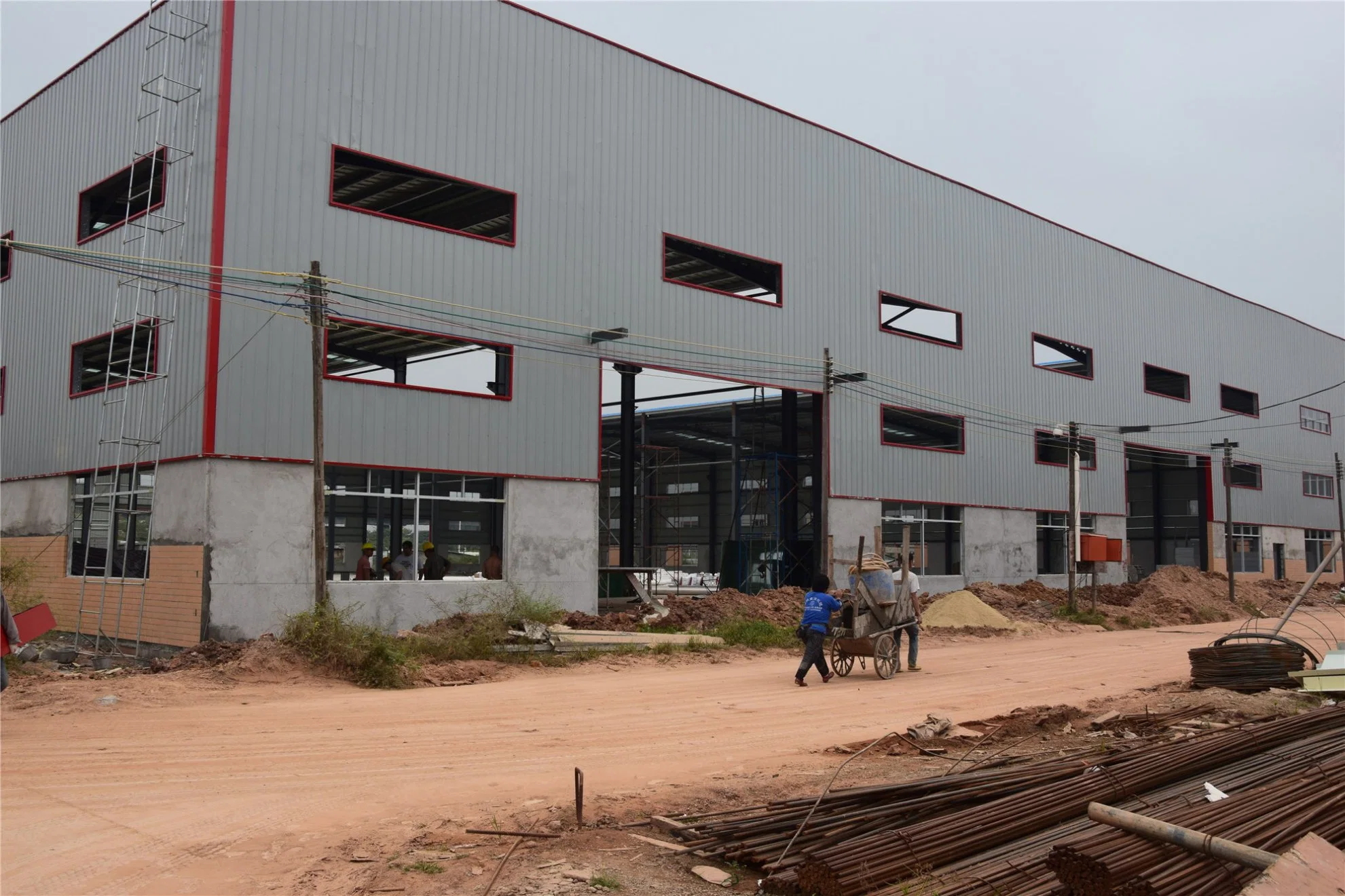 China Foshan High quality/High cost performance  High-Strength Industrial Prefabricated Steel Structure Workshop