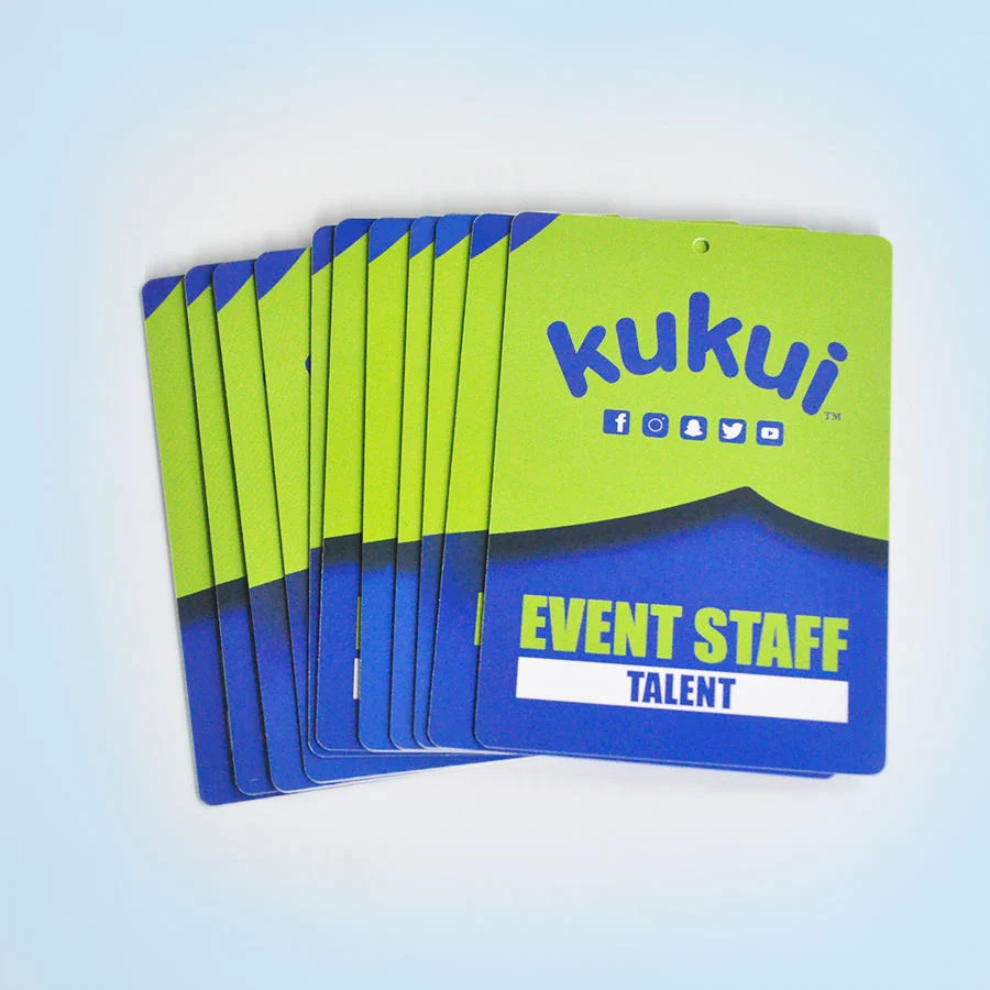 PVC Printing Game/Event/Party Badge Cards Lanyard Available