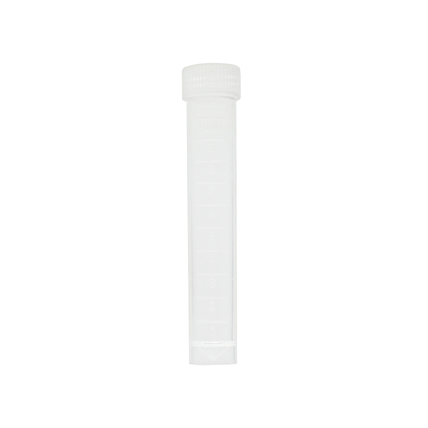 Flat Lid 10ml Cryovial Tube Non-Medium Solution Empty Tube Virus Collection Tube