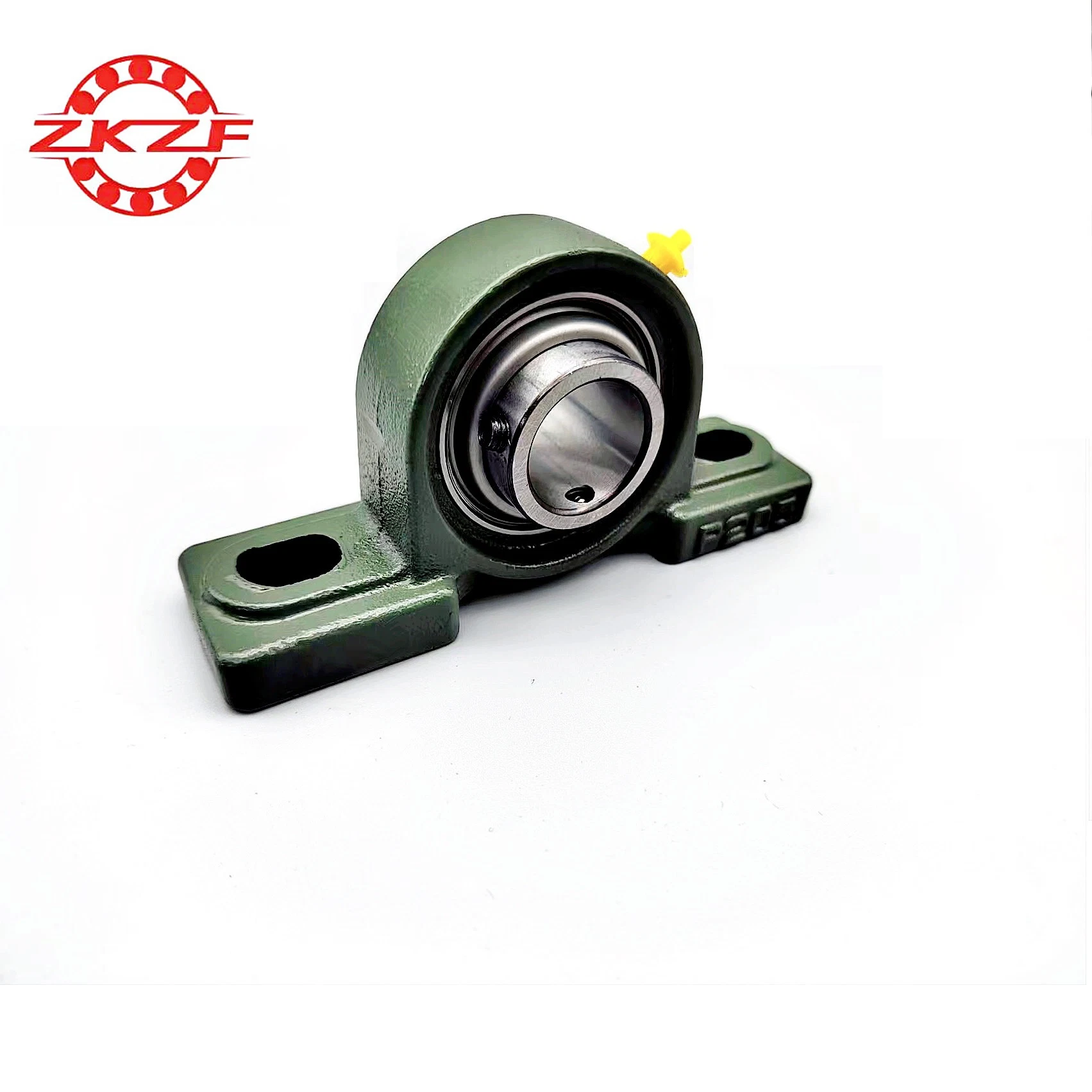 Zkzf Pillow Block Housing Spherical Insert Agriculture Ball Bearings UC, Ug, SA, Sb, Yar, Ew, Ub, En, Ubr, Enr, Nap, UCP204 UCP205 UCP206 UCP207 UCP208 UCP209