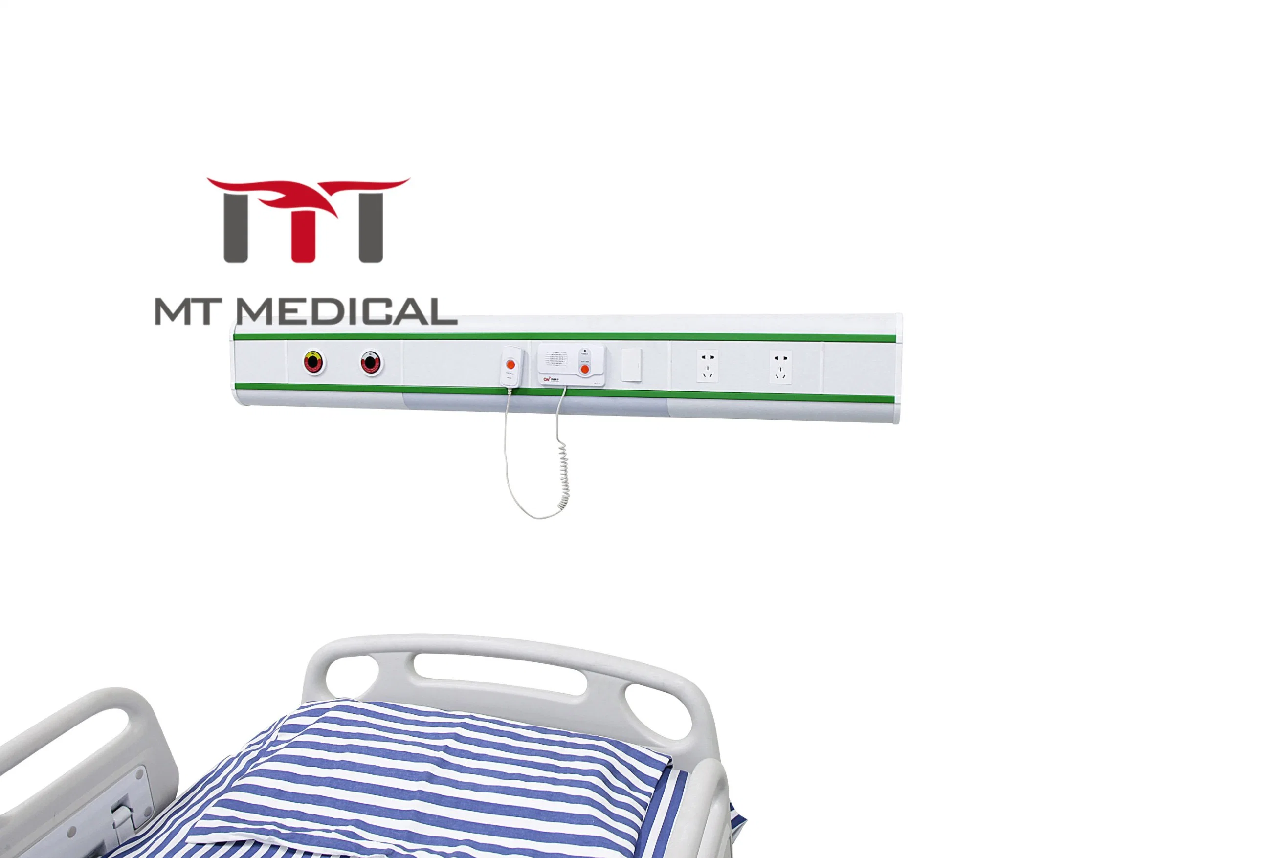 Mt Medical Wall Equipment Belt Bedhead Unit with LED Lights High quality/High cost performance  Hospital Use