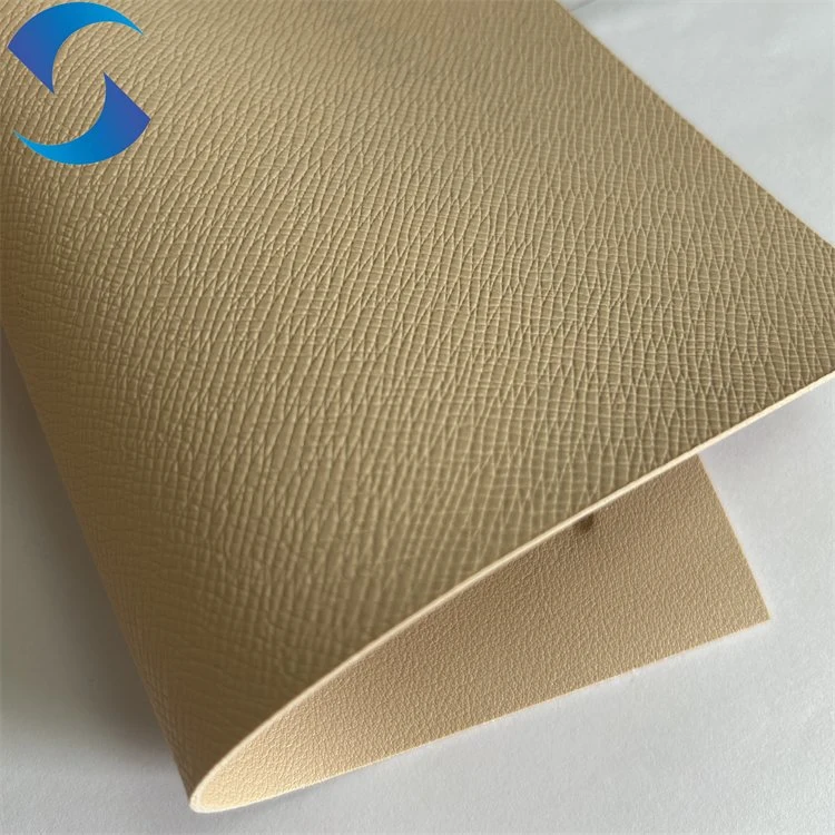 Fábrica PVC Cuero 1,00mm para el sofá tapizado de la alfombra de la tapicería del coche Muebles imitación sintética de PVC artificial PU de cuero