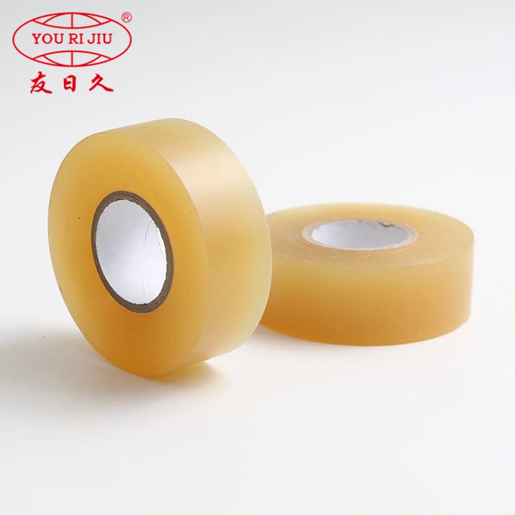 Yourijiu Strong Stickiness Transparent PVC Tape Soft PVC Film Transparent Adhesive Packing Tape