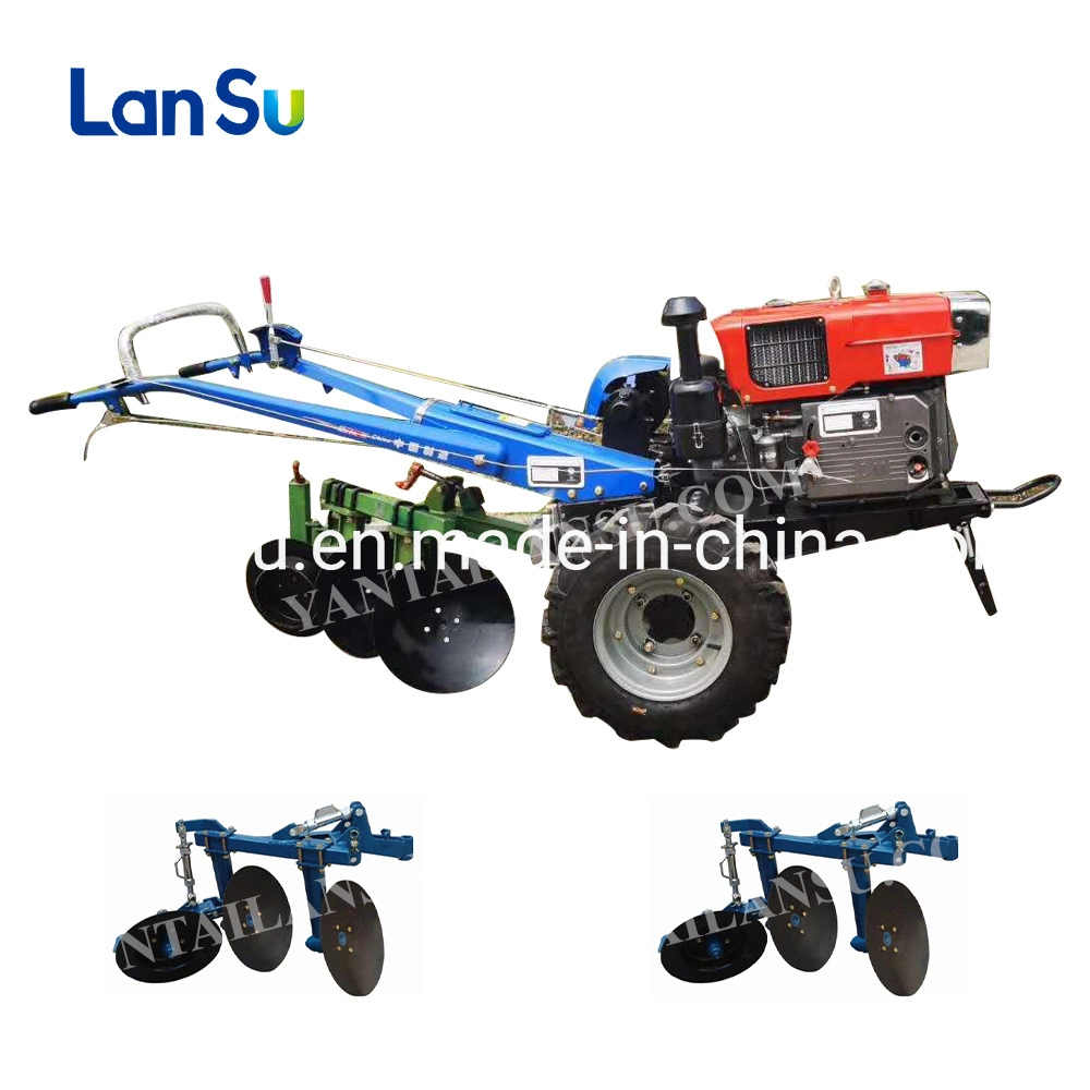 Walking Tractor 18HP 20HP Farm Tractor Mini Two Wheels Accessories for Sale