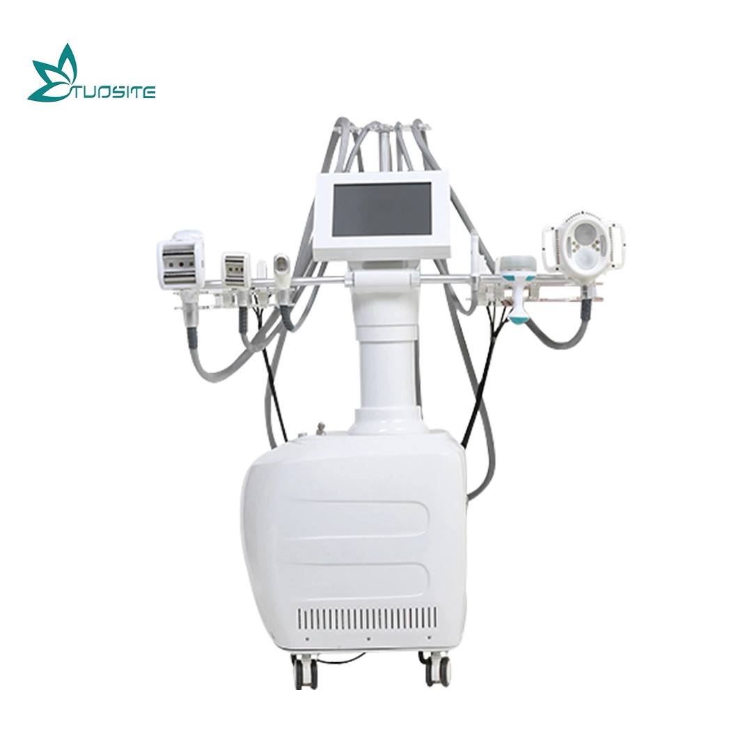 El cuerpo de la máquina de adelgazamiento con mango de rodillo de vacío múltiple cavitación cavitación RF 80K el equipo de belleza