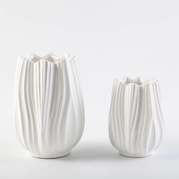 Home Decoration Vase Modern White Wedding Porcelain Vase