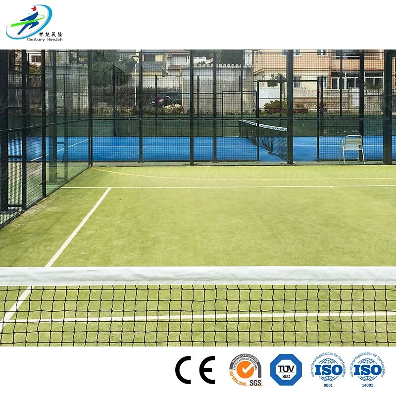 Century Star tennis court Paddle fournisseur professionnel de tennis de terrain Équipement de terrain avec cage de clôture en acier