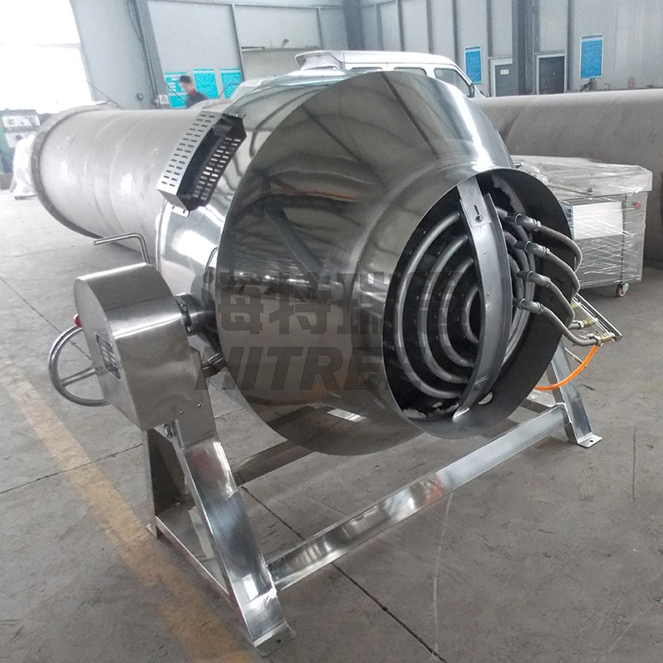 Factory Price of Tiltable Interlayer Boiler Steam Jacket Kettle Cooking Pot