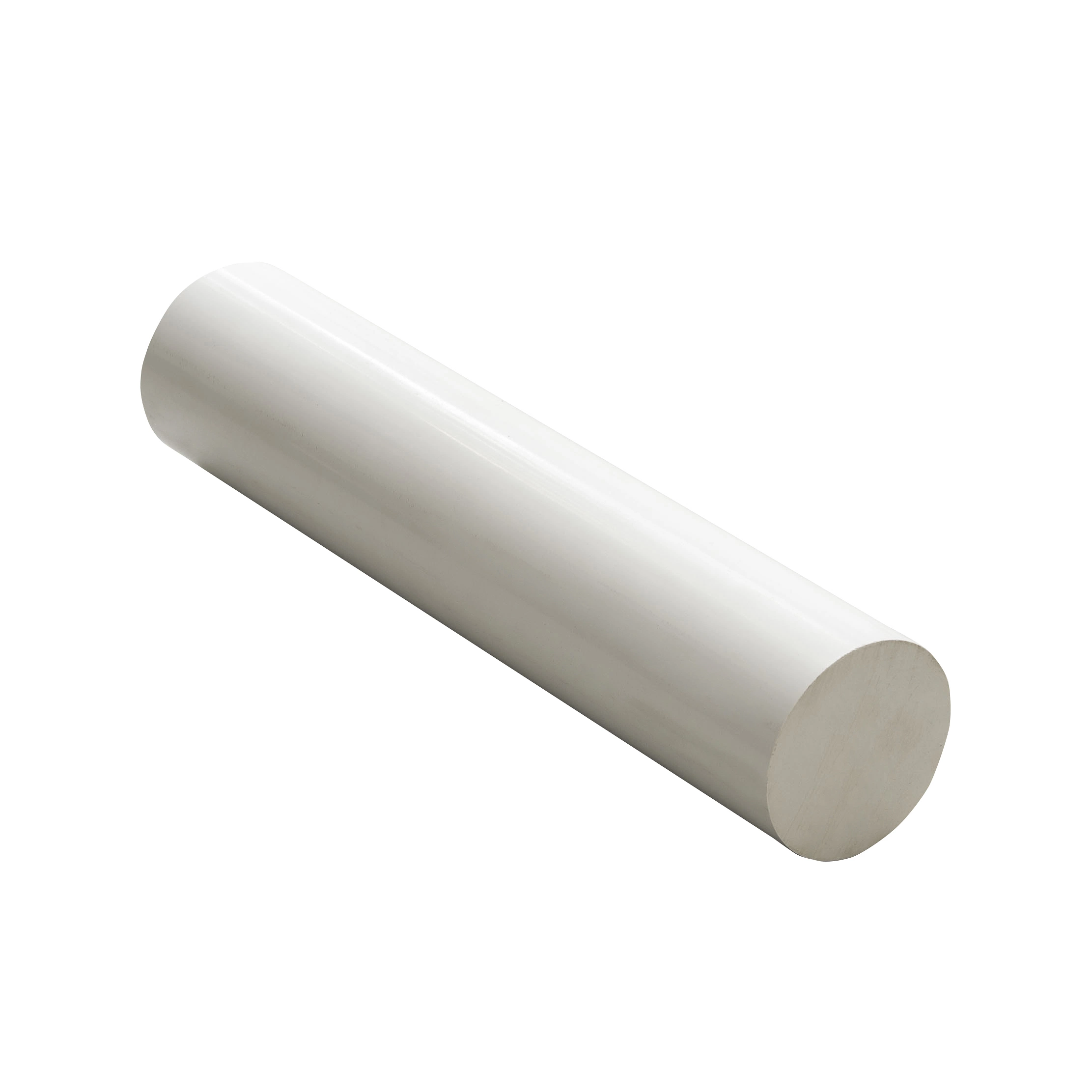 Wear-Resistant Grey Plastic PVC Bars / Rods with High Hardness