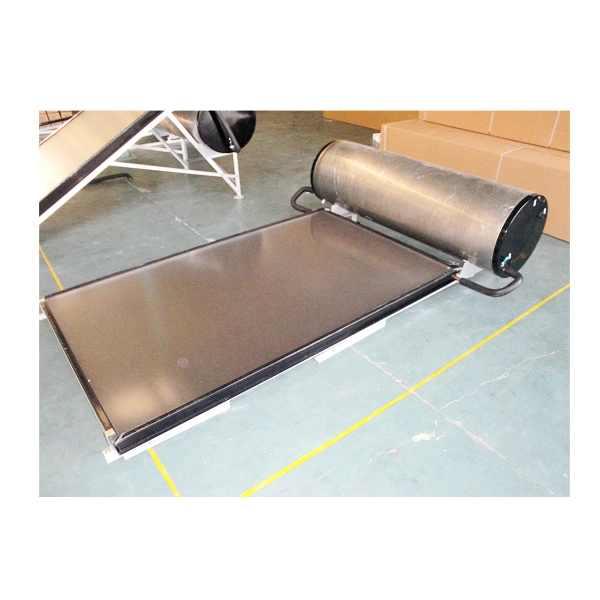 Closed-Loop Flat-Plate Solar Water Heater with Edge Thickness of 50mm