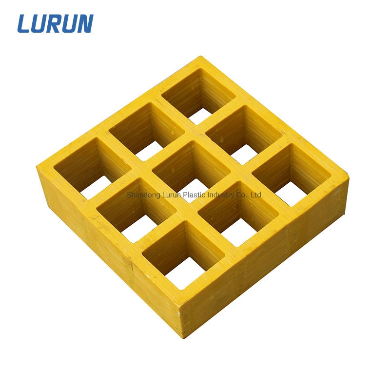 High Strength Composite Fiberglass Grating GRP Decking Solid Molded FRP Grating