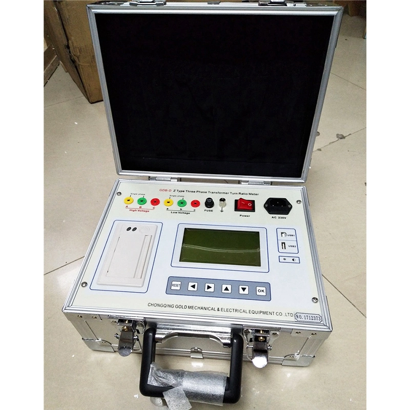 Automatic Turns Ratio TTR Tester for Z-Winding and High Zero-Load Current Transformer