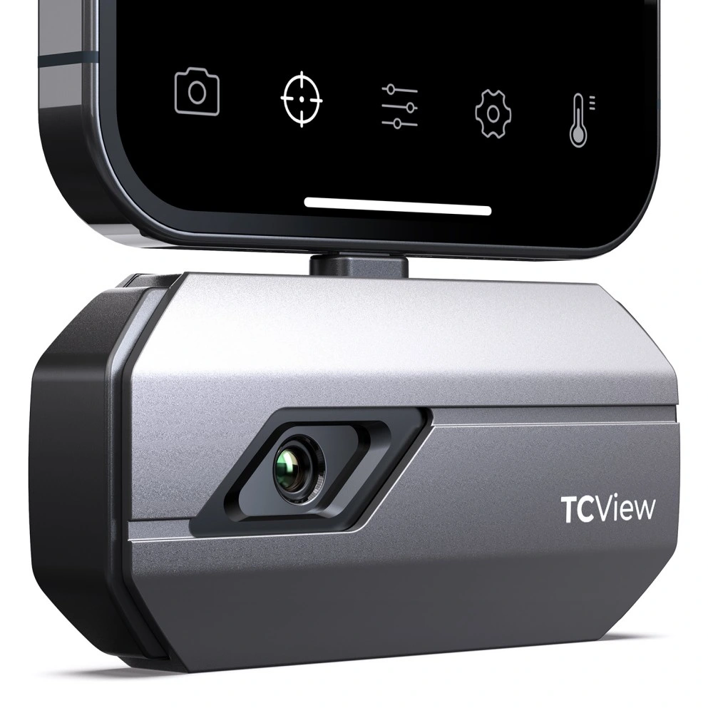 Fabricante Topdon Tc002 China Mini pequenas cisternas 256*192 Alta resolução para sistema Ios Smart Telemóveis IR termografia infravermelha de Imagem Térmica Câmara