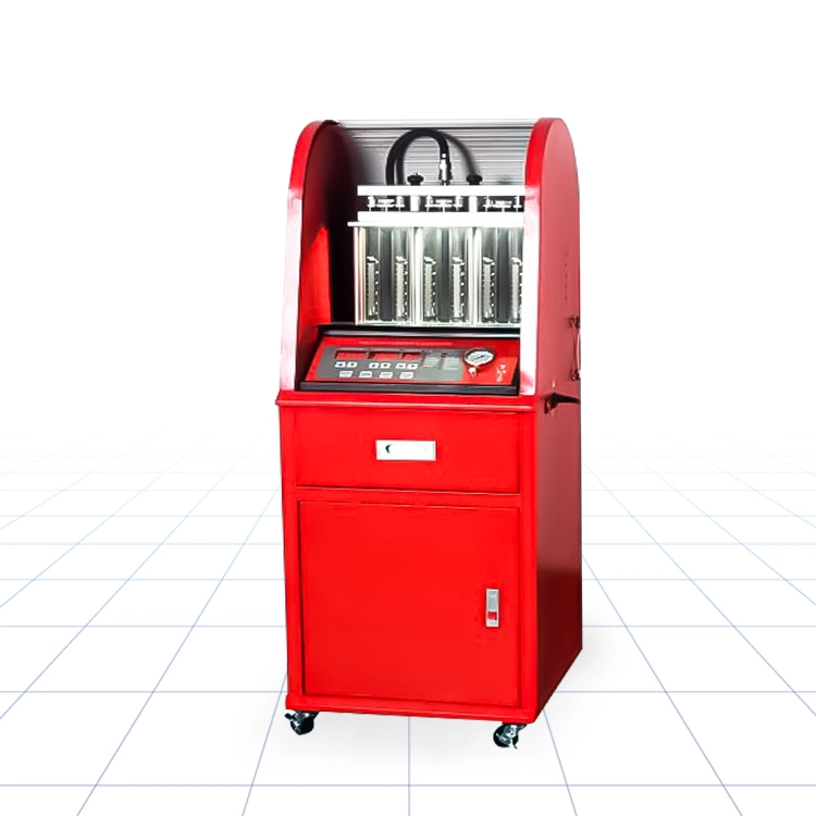 Dispositivo de teste de injetores de 6 cilindros e compensador de rodas/alinhamento das rodas/reparação de pneus mais limpo Ferramenta de diagnóstico automático/máquina