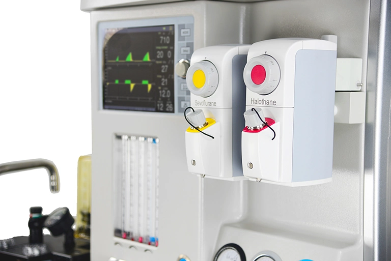 Anestesia del Hospital de Dispositivos Médicos Anesthesic Ventilador con estaciones de trabajo