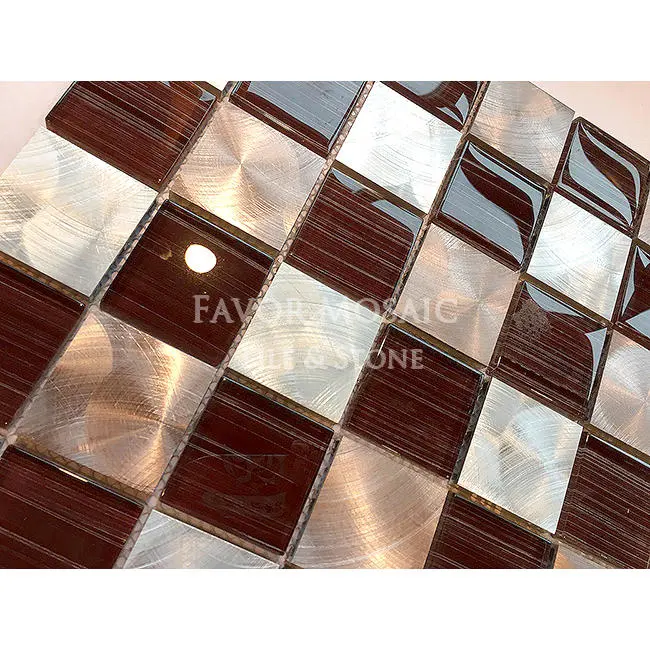 Building Material Top Quality Fast Delivery Customized Hot Sale Glass Mosaic Tile Price Popular