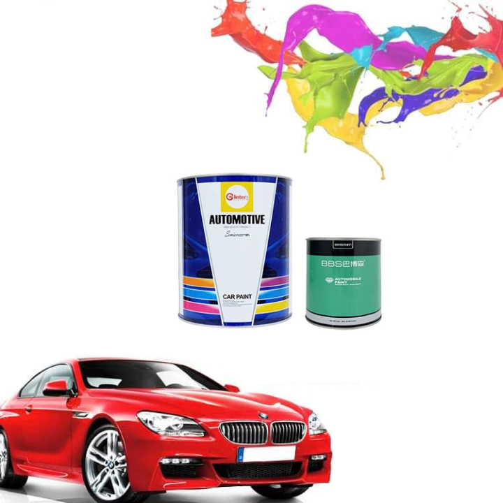 البخاخ بالجملة عالية كثافة اللب اكريليك Auto Paint بيع الساخنة جيد طلاء السيارة الملونة HS 1K Flame Copper Pearl P203