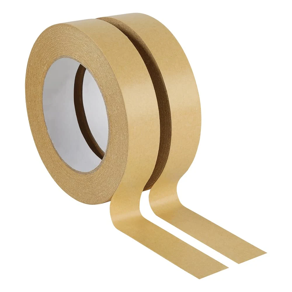 Recyclelable Self Adhesive Packing Rubber Carton Sealing Kraft Paper Tape