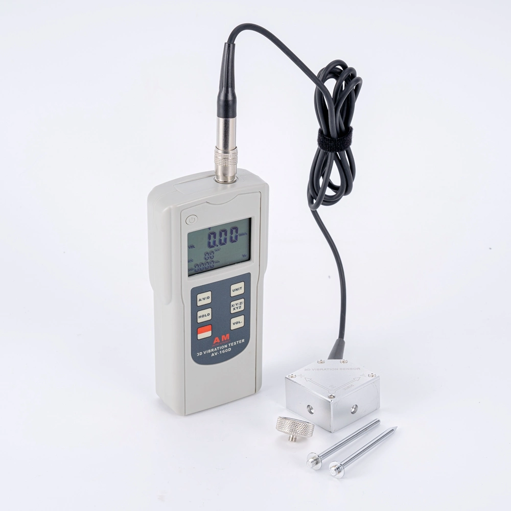 3D Three Axis Vibration Meter Bearing Testing Equipment