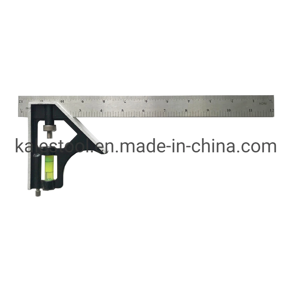 Combination Try Square Ruler 300mm Try Square Ruler