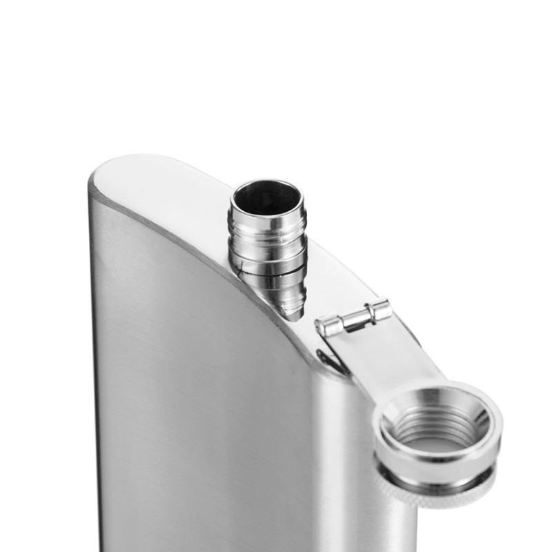 6oz Wholesale/Supplier Custom Logo Leak Proof Mini Wine Travel Beer Flask Stainless Steel Hip Flask Liquar Flask