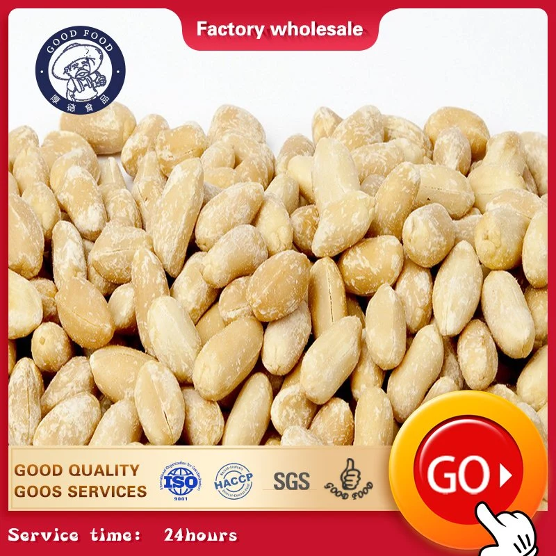 Customized Blanched Round Shape Peanuts Kernels Bulk Skin Peanut Kernels