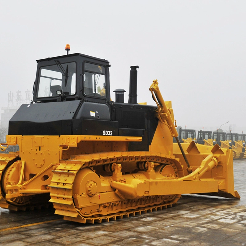 Shantui Venta caliente 320HP Bulldozer de oruga bulldozer de Toro de gran tamaño SD32 máquina de movimiento de tierras