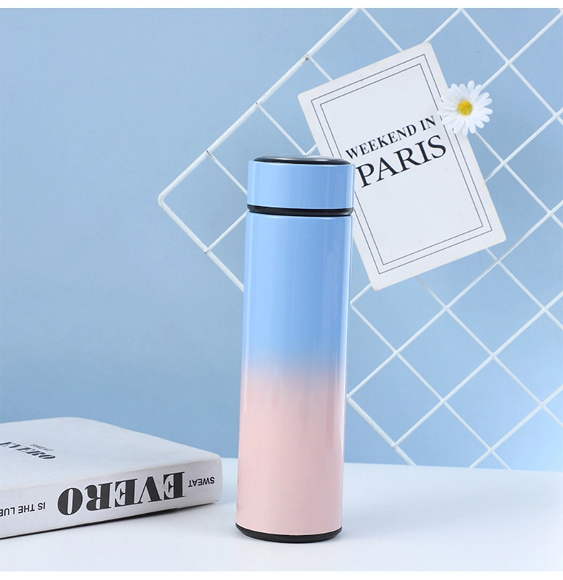 Wholesale/Supplier Stainless Steel Smart Water Bottle with Temperature Display Travel Intelligent Water Bottles Vacuum Flasks Thermos Cup with Custom Logo